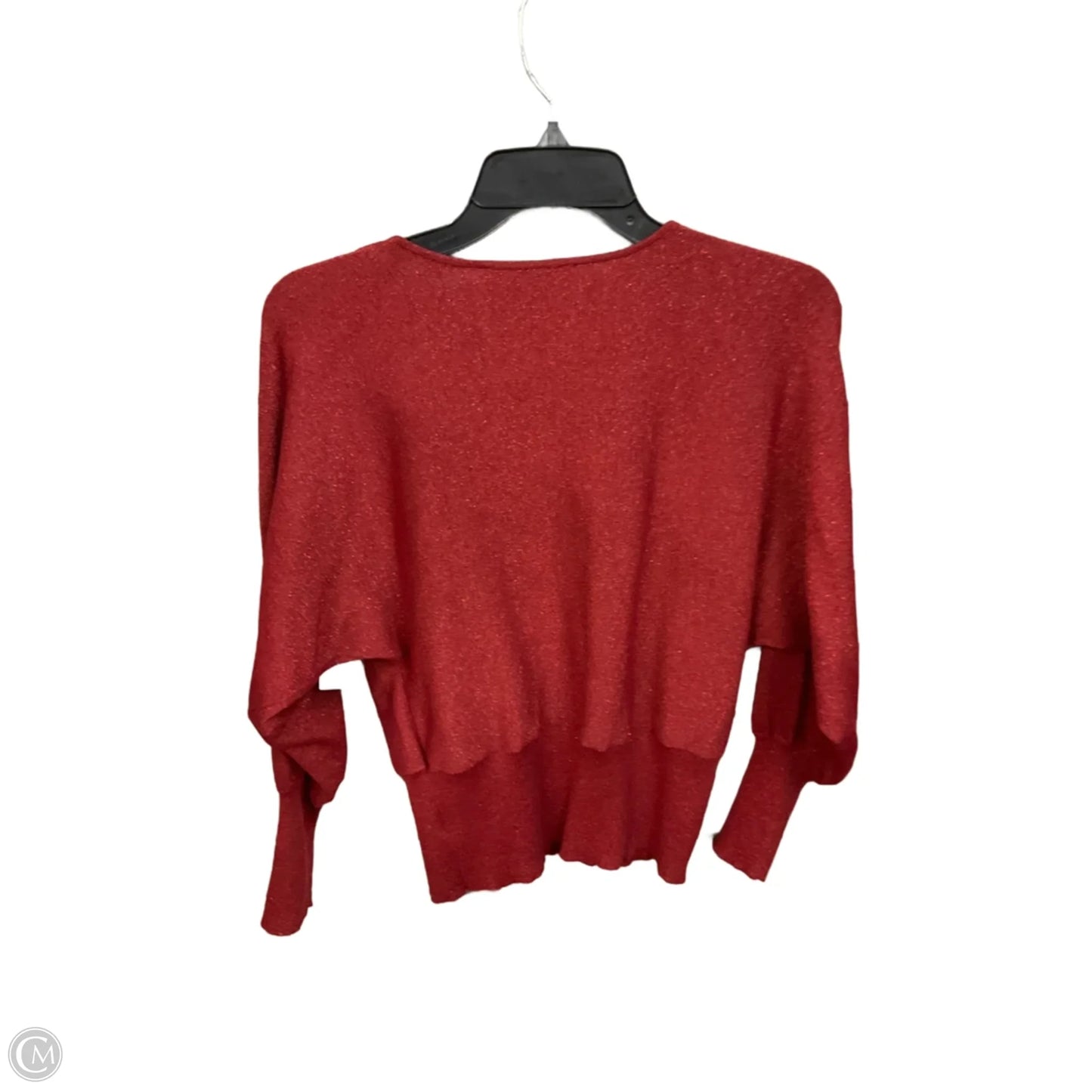 Top Long Sleeve By Nine And Company In Orange, Size: Xl