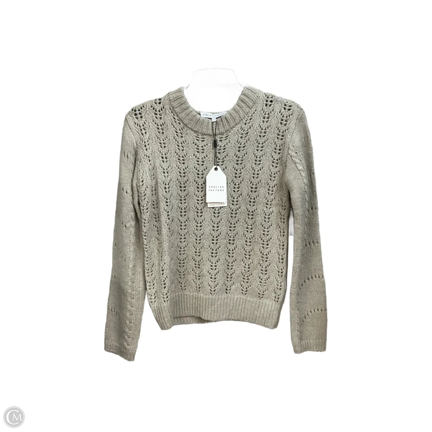 Sweater By English Factory In Grey, Size: S