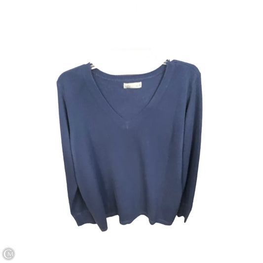 Sweater By Croft And Barrow In Navy, Size: Xl