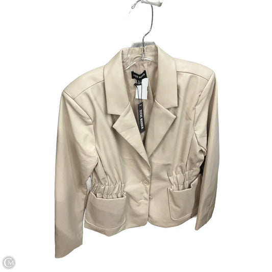 Blazer By Steve Madden In Cream, Size: L