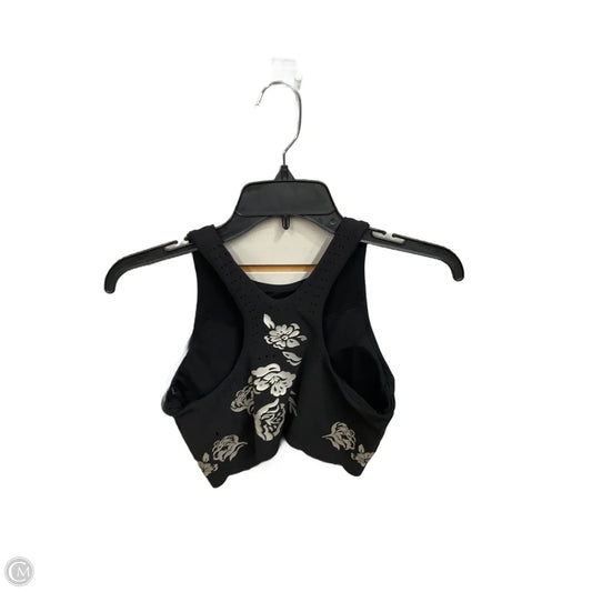 Athletic Bra By Athleta In Black & White, Size: S