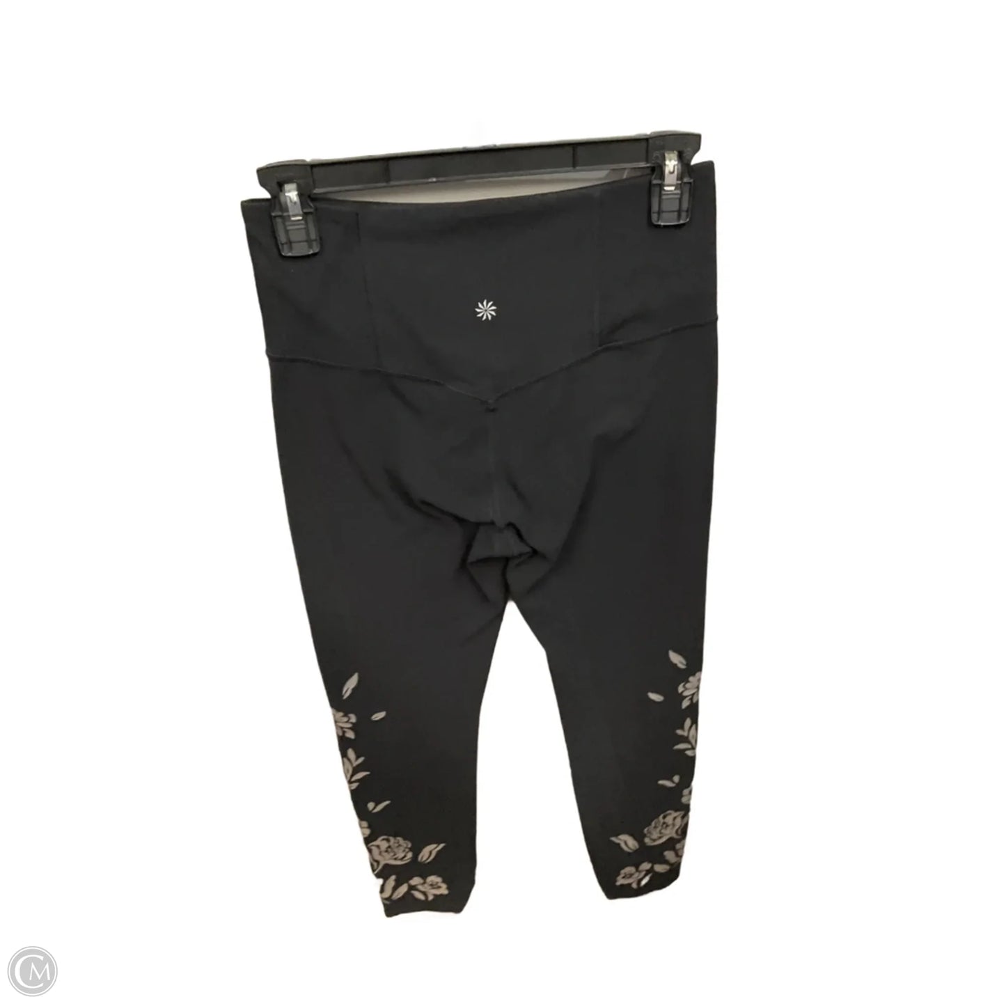 Athletic Leggings By Athleta In Black & White, Size: S