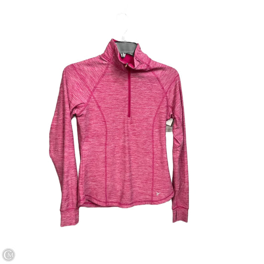 Athletic Top Long Sleeve Collar By Old Navy In Pink, Size: Xs