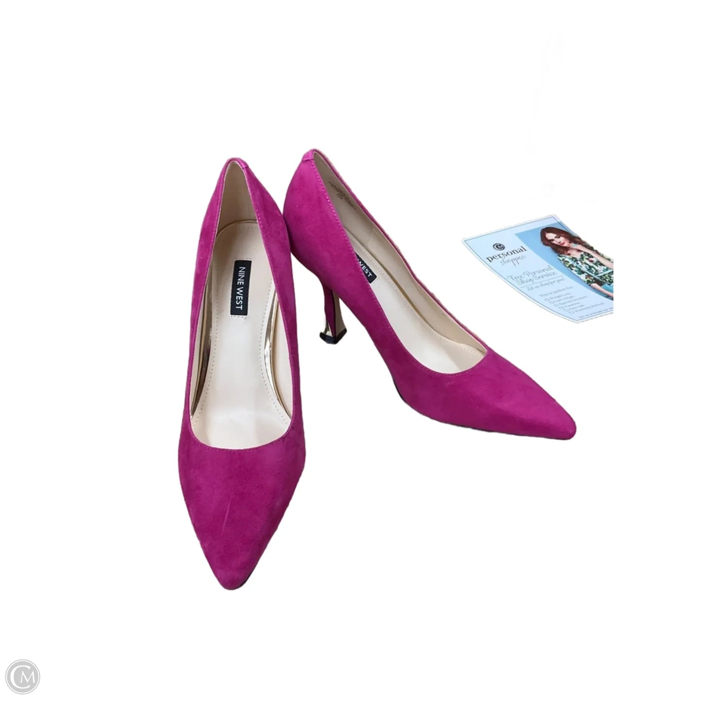 Shoes Heels Stiletto By Nine West In Pink, Size: 8.5