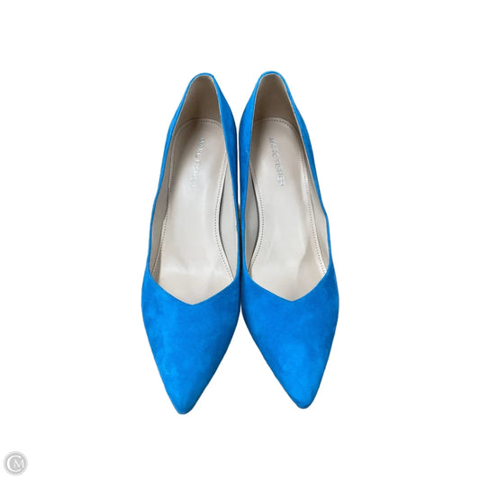 Shoes Heels Block By Marc Fisher In Blue, Size: 8.5