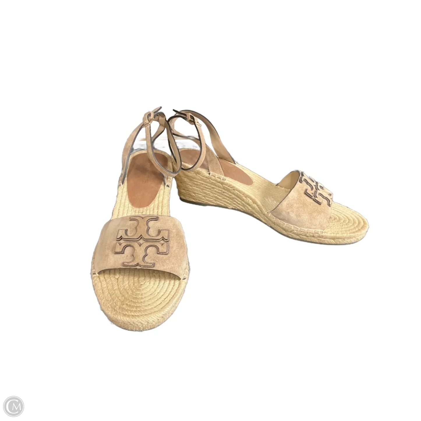 Sandals Designer By Tory Burch In Tan, Size: 8.5