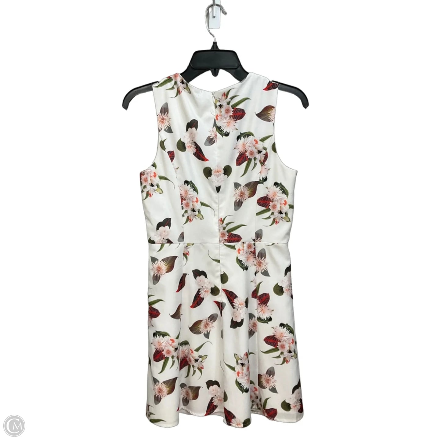 Dress Party Midi By Cme In Floral Print, Size: Xs
