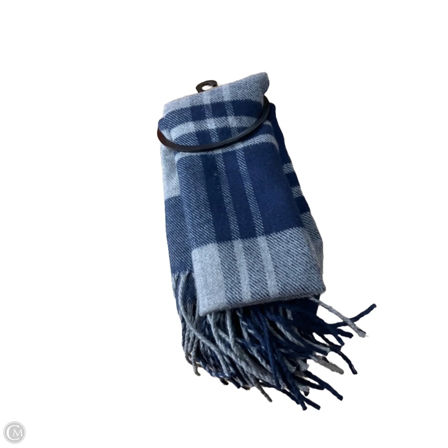Scarf Winter By Cme In Blue & Grey