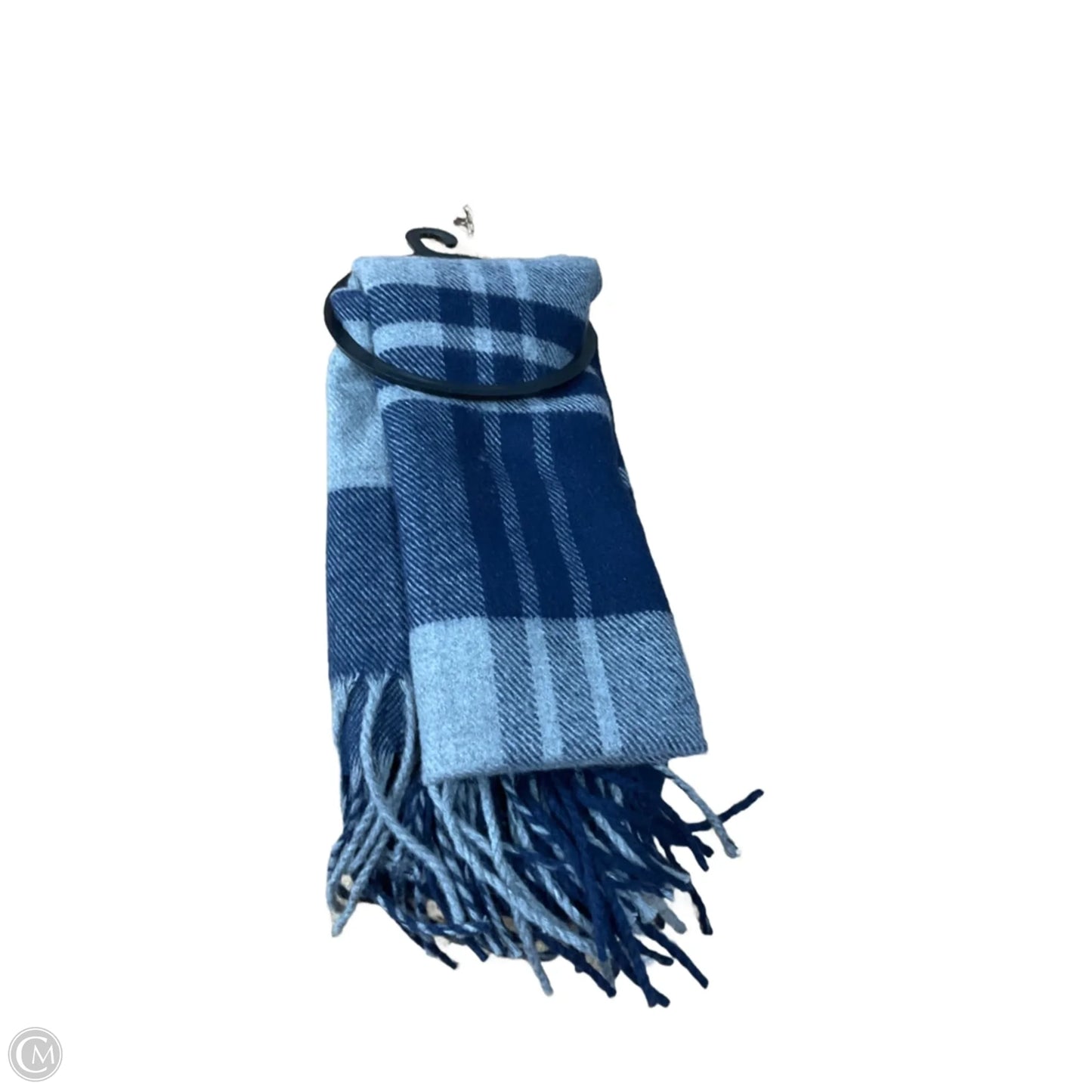 Scarf Winter By Cme In Blue & Grey