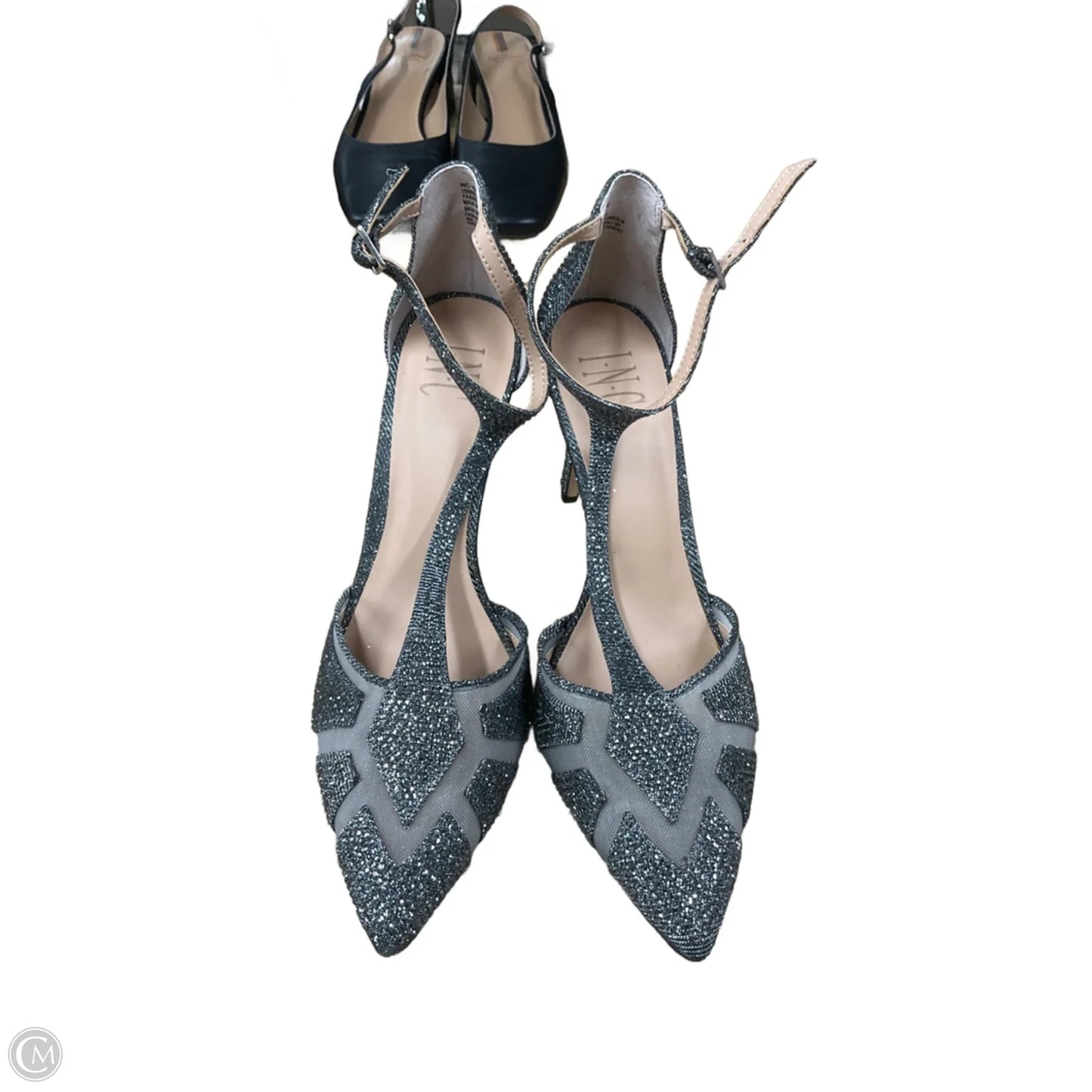 Shoes Heels Stiletto By Inc In Grey, Size: 8