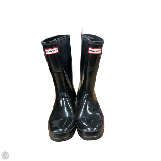 Boots Rain By Hunter In Black, Size: 8