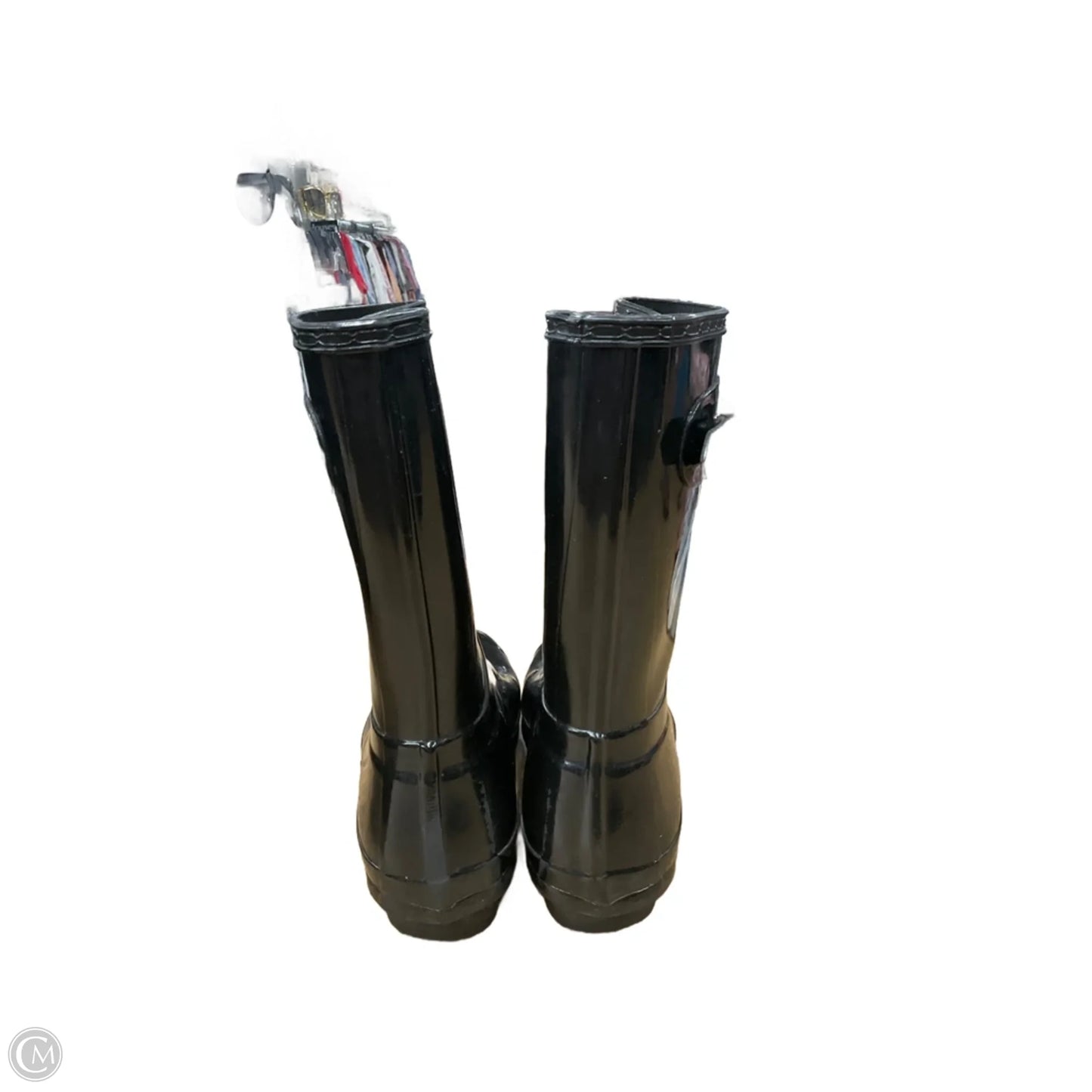 Boots Rain By Hunter In Black, Size: 8