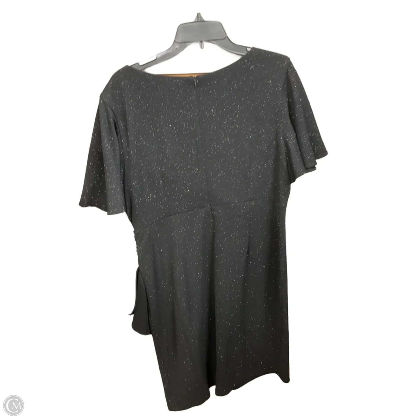 Dress Party Midi By Clothes Mentor In Black, Size: 2x