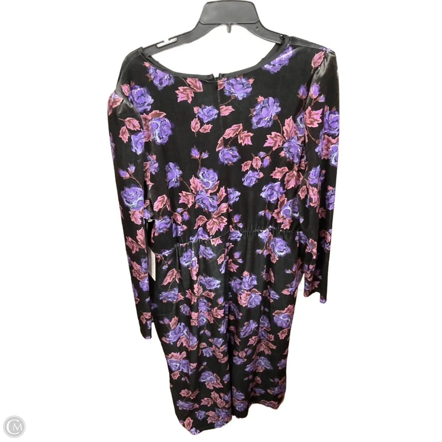 Dress Party Midi By Eloquii In Floral Print, Size: 3x
