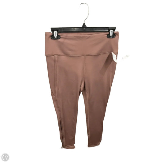 Athletic Capris By Free People In Taupe, Size: M