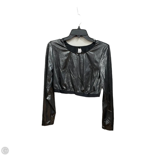 Top Long Sleeve By Torrid In Silver, Size: 2x