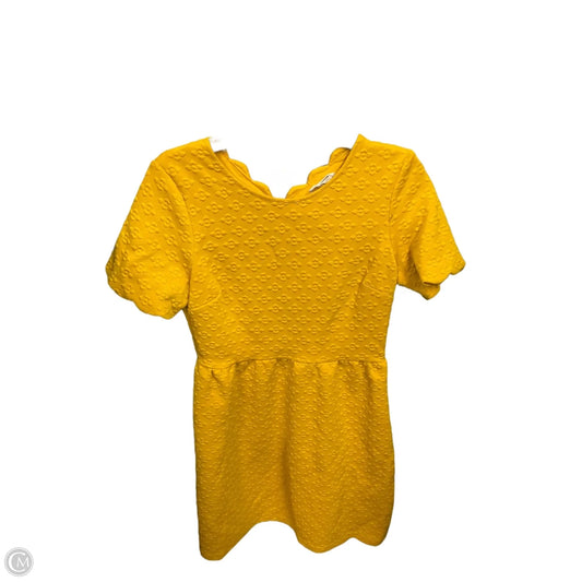 Dress Casual Midi By Betseys Boutique Shop In Yellow, Size: M