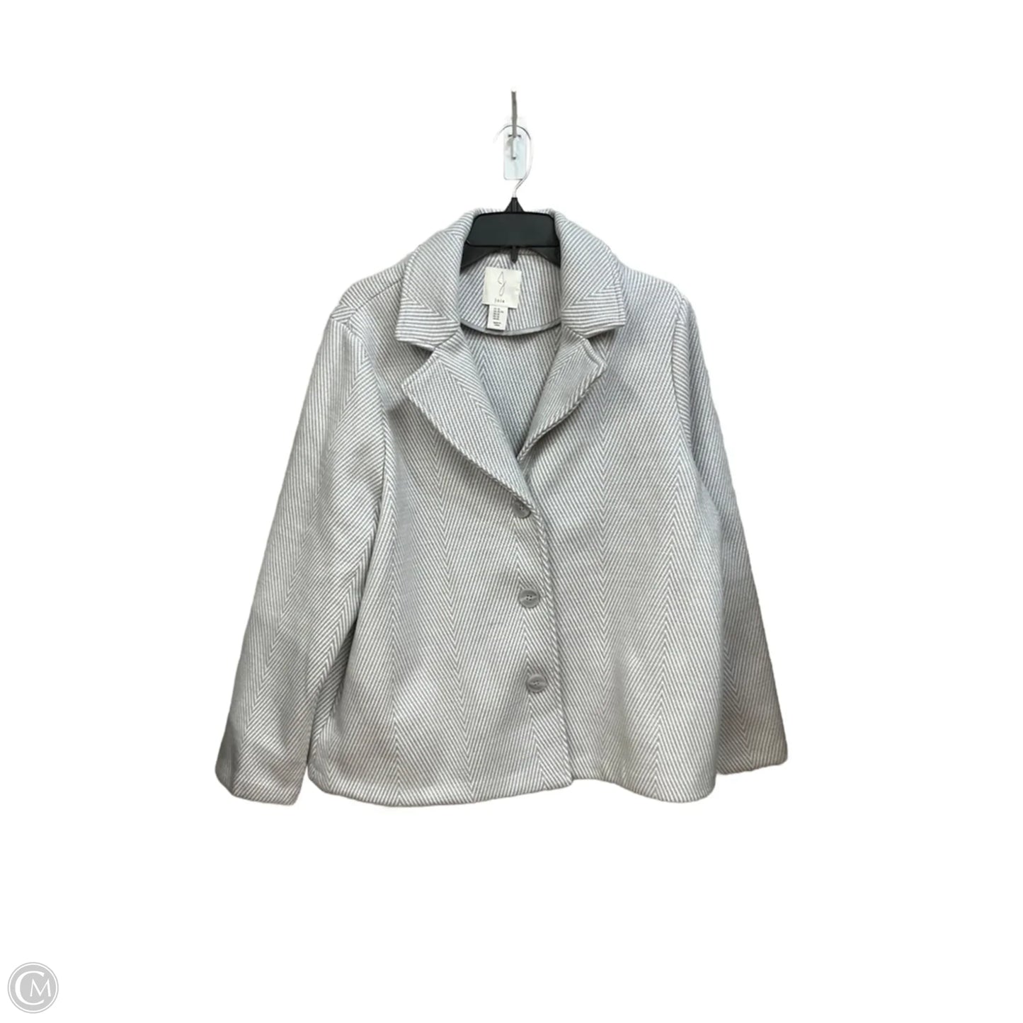 Jacket Other By Joie In Grey & White, Size: Xl