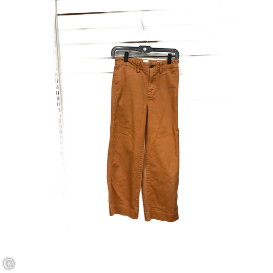 Pants Cropped By Gap In Copper, Size: 0