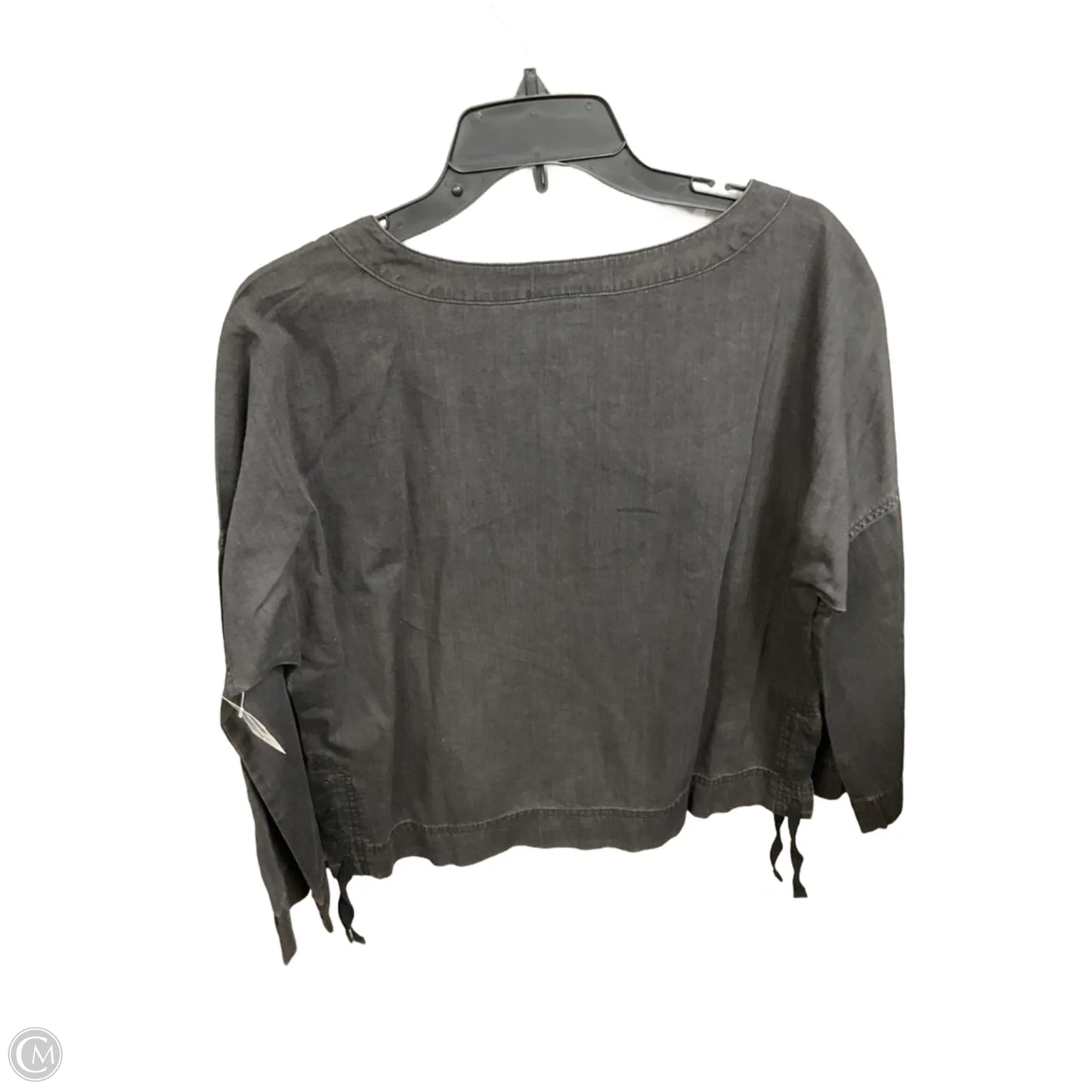 Top Long Sleeve By Madewell In Black, Size: M