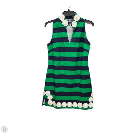 Dress Casual Midi By Sail To Sable In Striped Pattern, Size: S