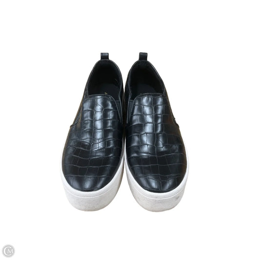 Shoes Sneakers By Aldo In Black & White, Size: 9