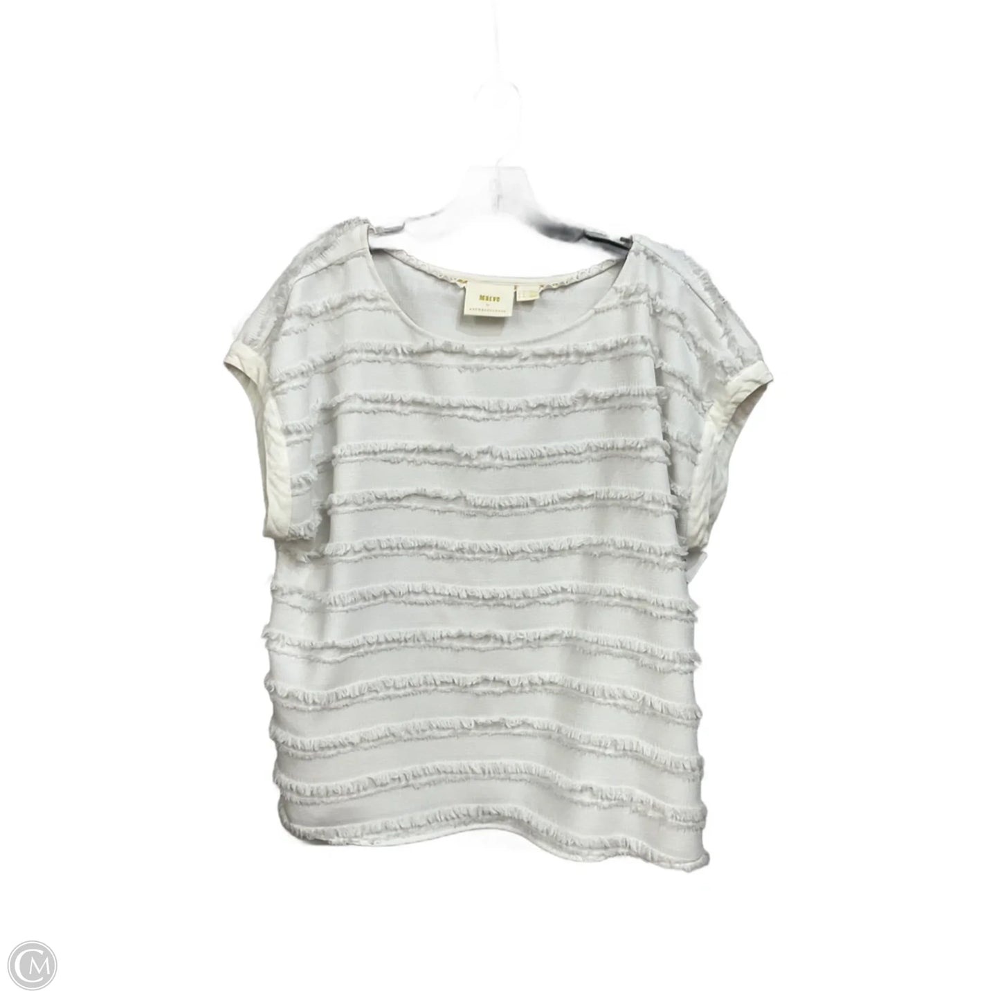 Top Sleeveless By Maeve In White, Size: Xl