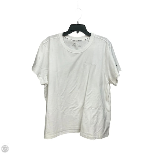Top Short Sleeve Basic By Champion In White, Size: 2x