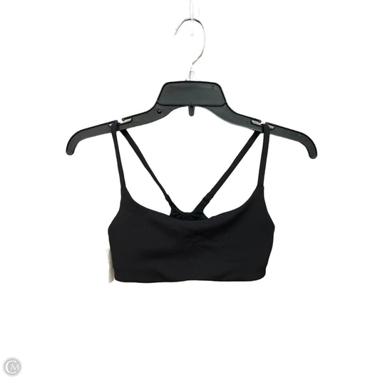 Athletic Bra By Lululemon In Black, Size: S