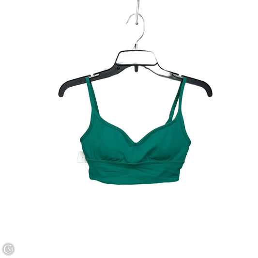 Athletic Bra By Lululemon In Green, Size: S