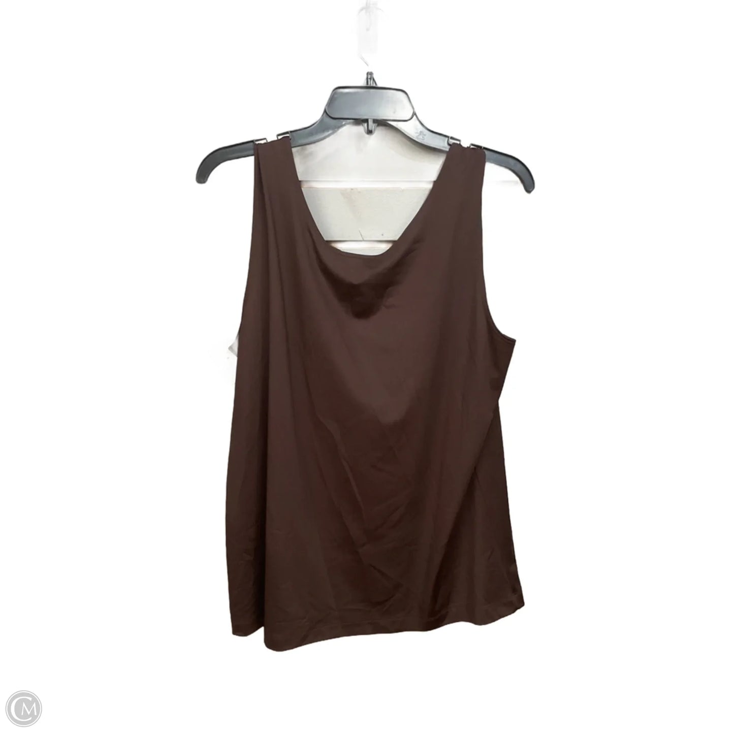 Tank Top By Chicos In Brown, Size: Xl