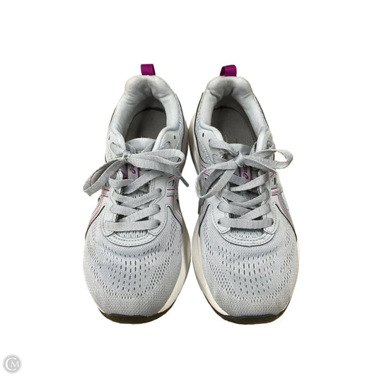 Shoes Athletic By Asics In Grey & Pink, Size: 6