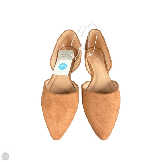 Shoes Flats By A New Day In Tan, Size: 7.5