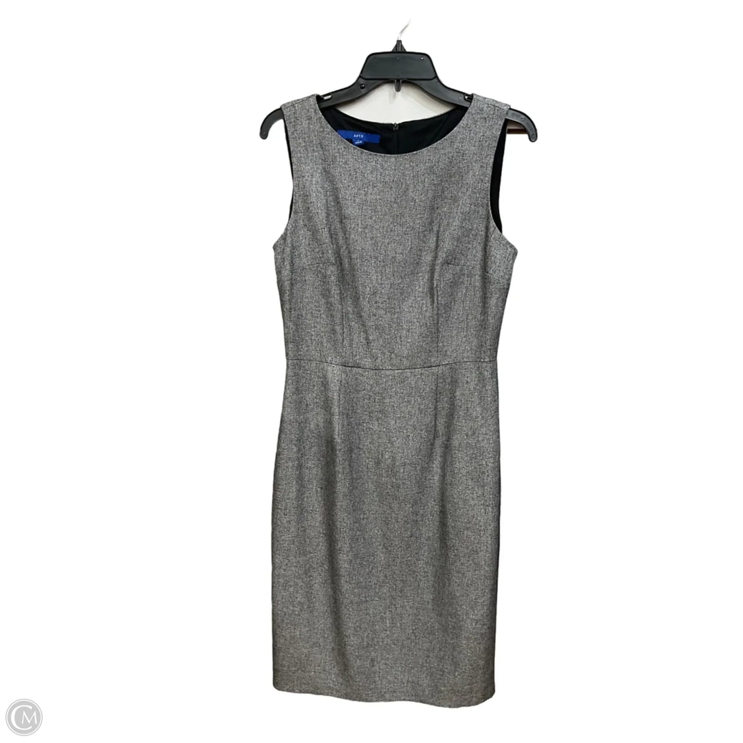 Dress Work By Apt 9 In Grey, Size: S