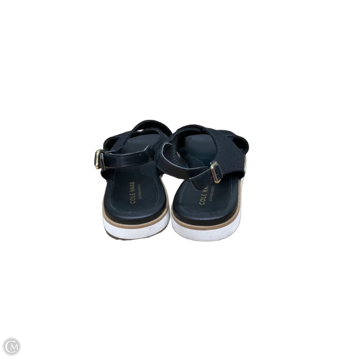 Sandals Flats By Cole-haan In Black, Size: 7.5