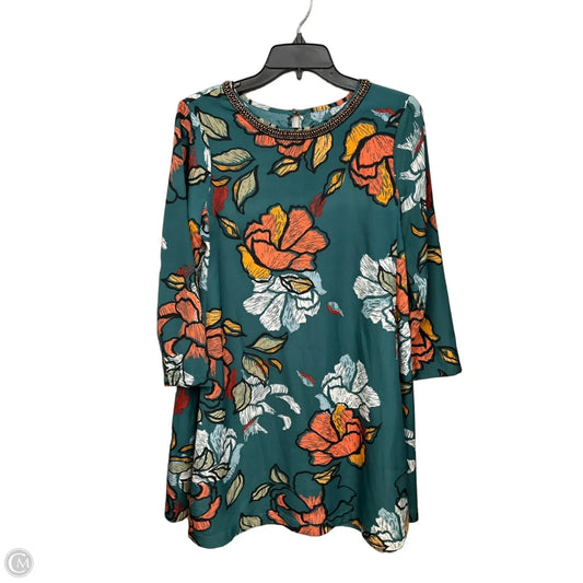 Dress Casual Midi By Maeve In Floral Print, Size: S
