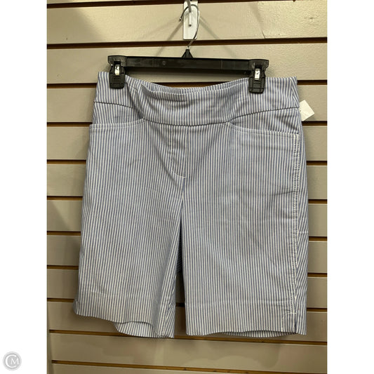 Shorts By Hilary Radley In Blue & White, Size: 8