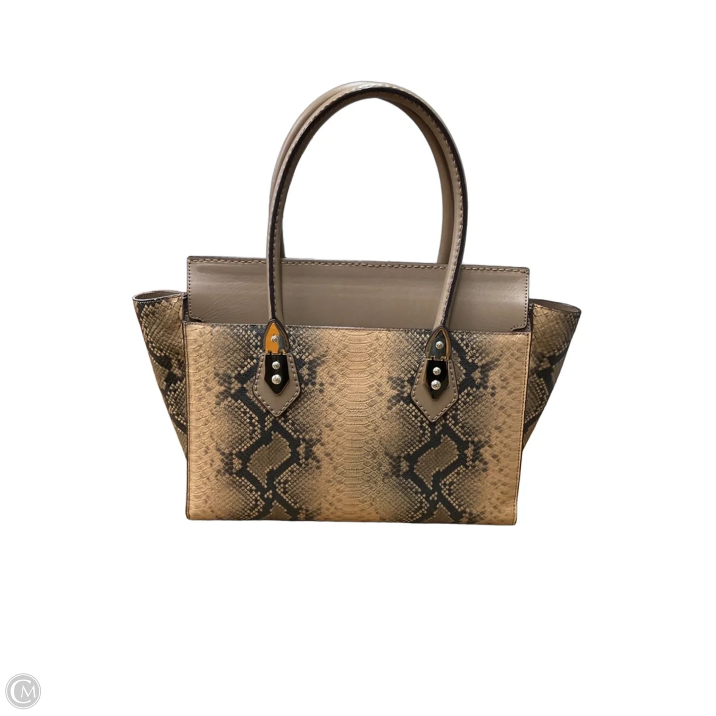 Handbag Leather By Henri Bendel, Size: Large