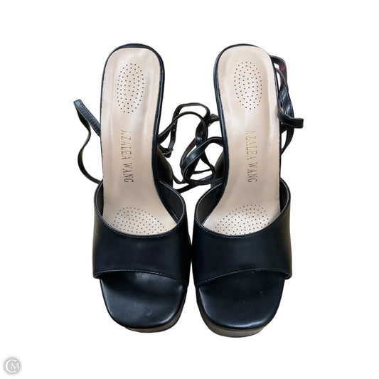 Shoes Heels Stiletto By Azalea Wang In Black, Size: 8.5
