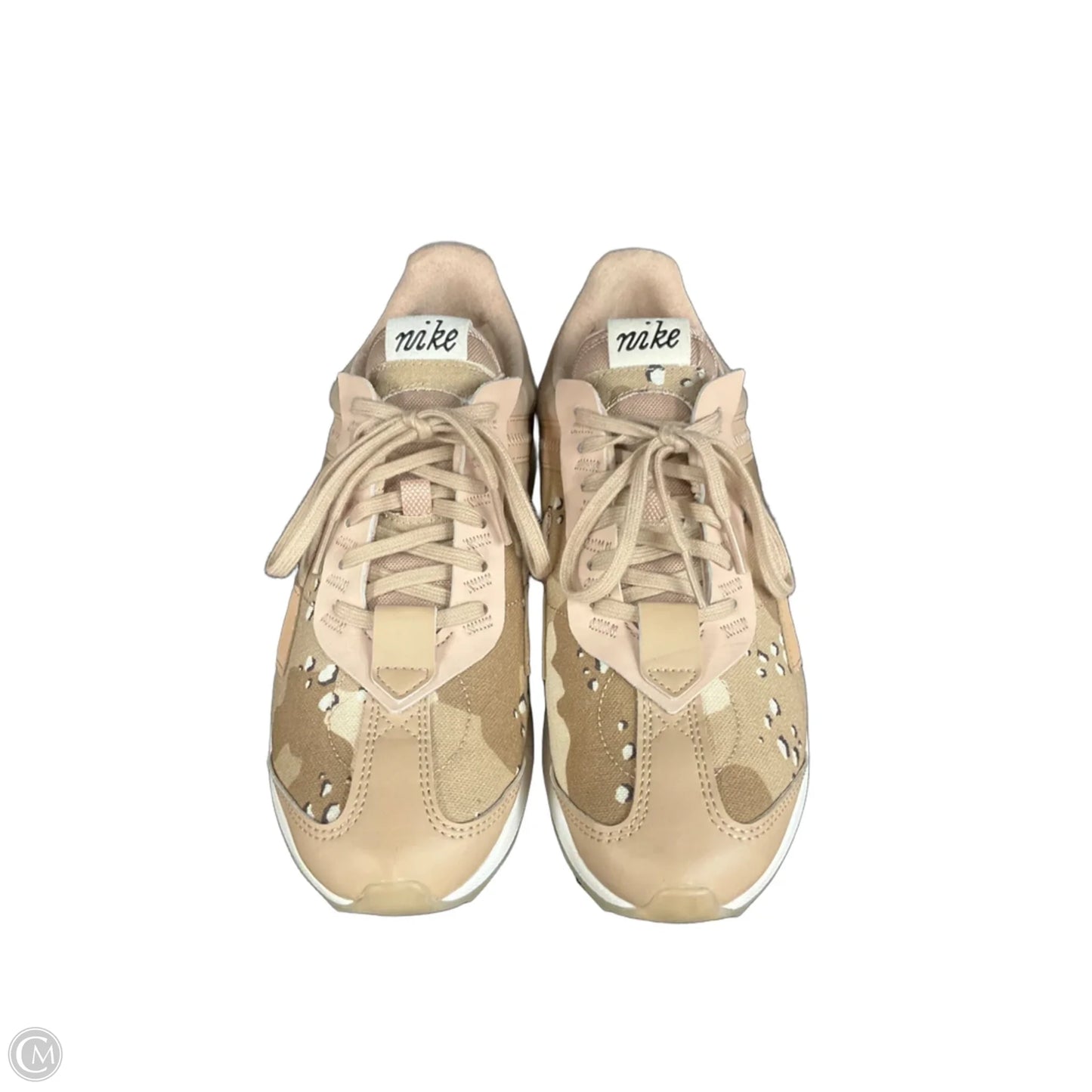 Shoes Sneakers By Nike In Tan, Size: 8