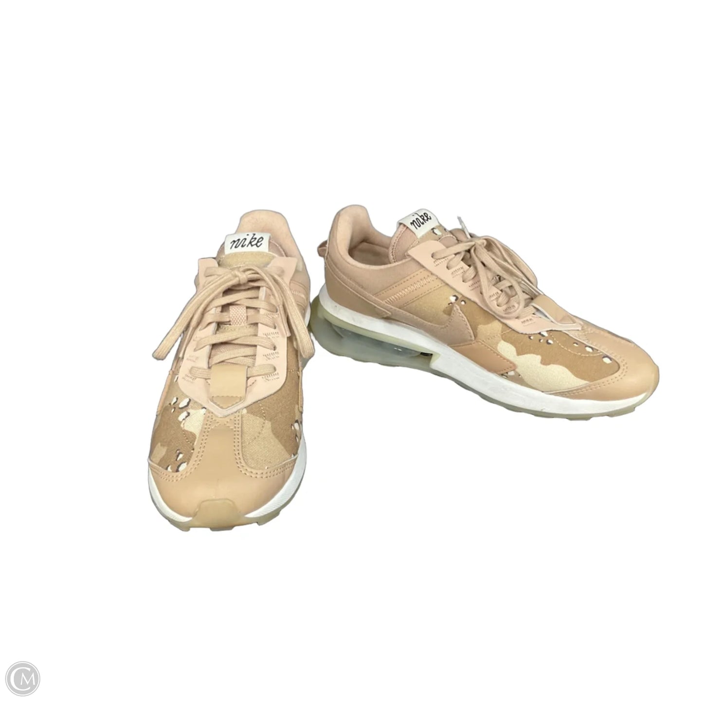 Shoes Sneakers By Nike In Tan, Size: 8