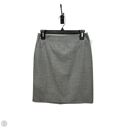 Skirt Midi By Banana Republic In Grey, Size: 0