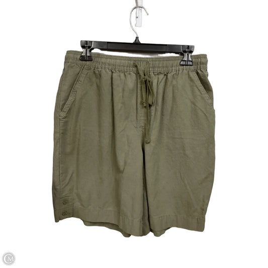 Shorts By Karen Scott In Green, Size: 8