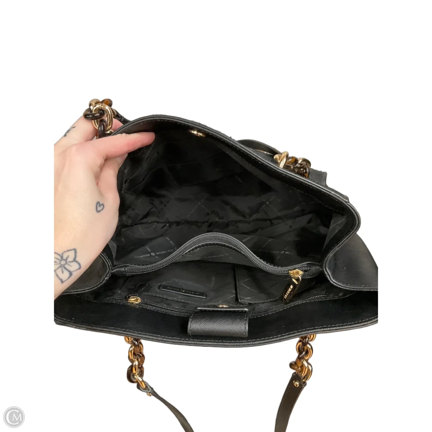 Handbag Designer By Michael Kors, Size: Large