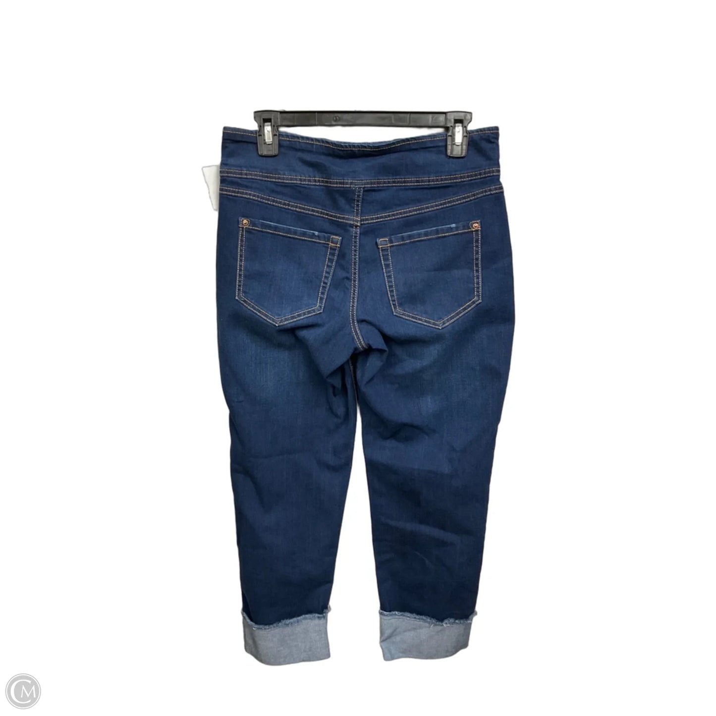 Jeans Straight By Inc In Blue Denim, Size: 4