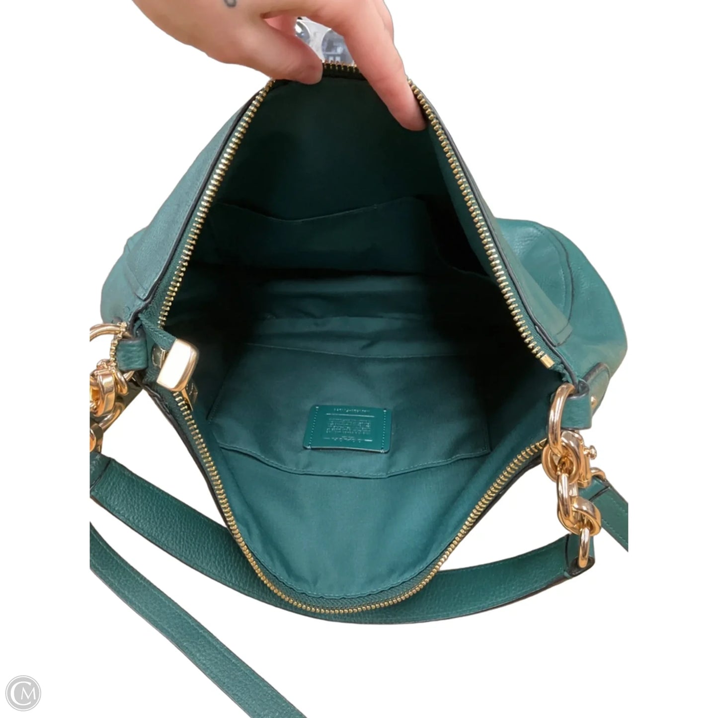 Crossbody Designer By Coach, Size: Large