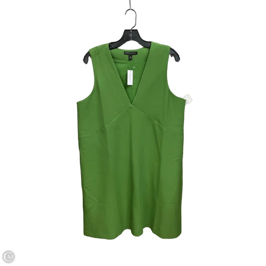 Dress Casual Midi By Banana Republic In Green, Size: Xl
