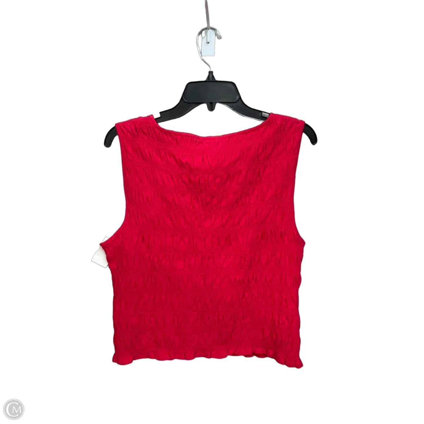 Top Sleeveless By Madewell In Pink, Size: L