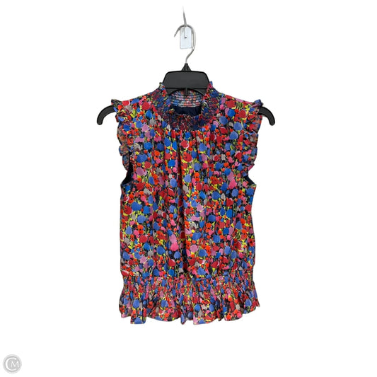 Top Sleeveless By J. Crew In Multi-colored, Size: Xs