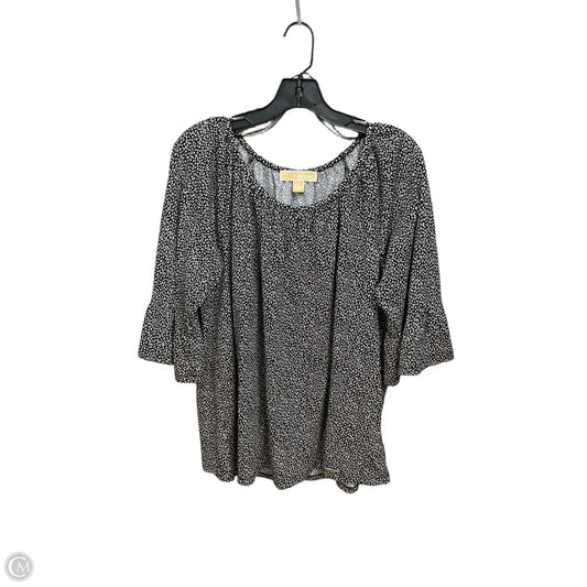 Blouse Short Sleeve By Lane Bryant In Floral Print, Size: 2x